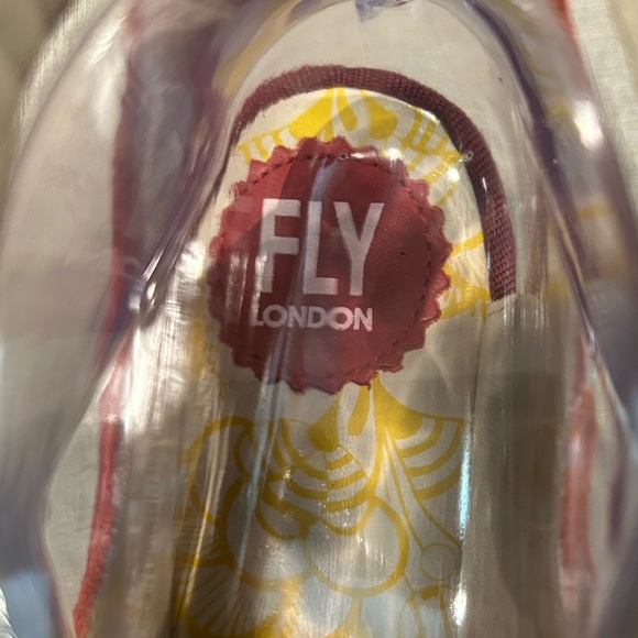 Fly London Yorn Wedge in Red, Size 37 - Picture 7 of 8